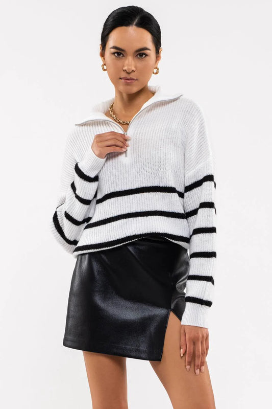 Seeing stripes sweater