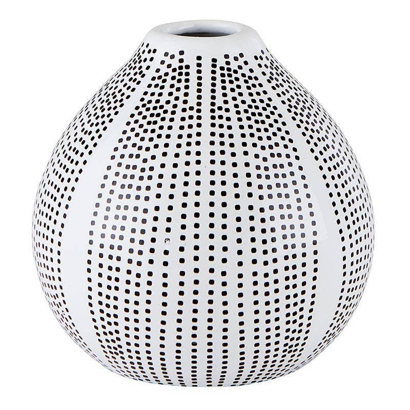 Small dotted vase